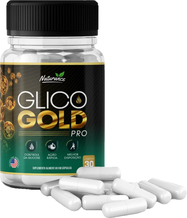 Pote de Glico Gold Pro